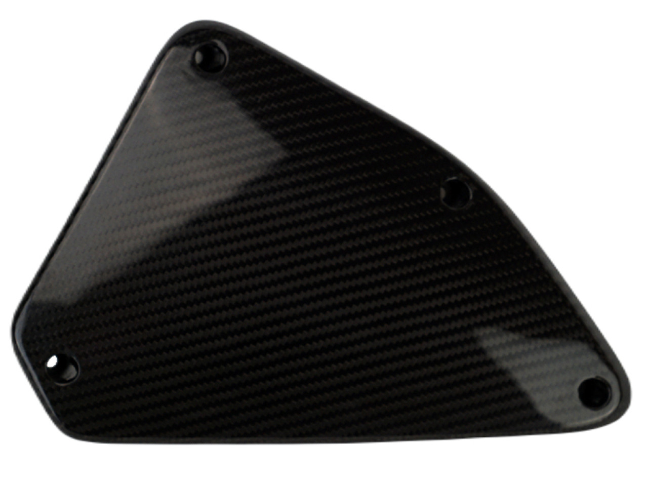 Airbox Cover in Glossy Twill Weave Carbon Fiber for KTM Duke 690 2012-2018