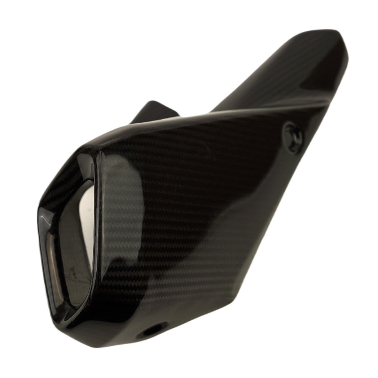 Air Duct in Glossy Twill Weave Carbon Fiber for Honda CBR650R 2019+ 