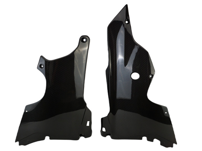 Lower Fairings in 100% Carbon Fiber for Kawasaki ZX10R 2021+