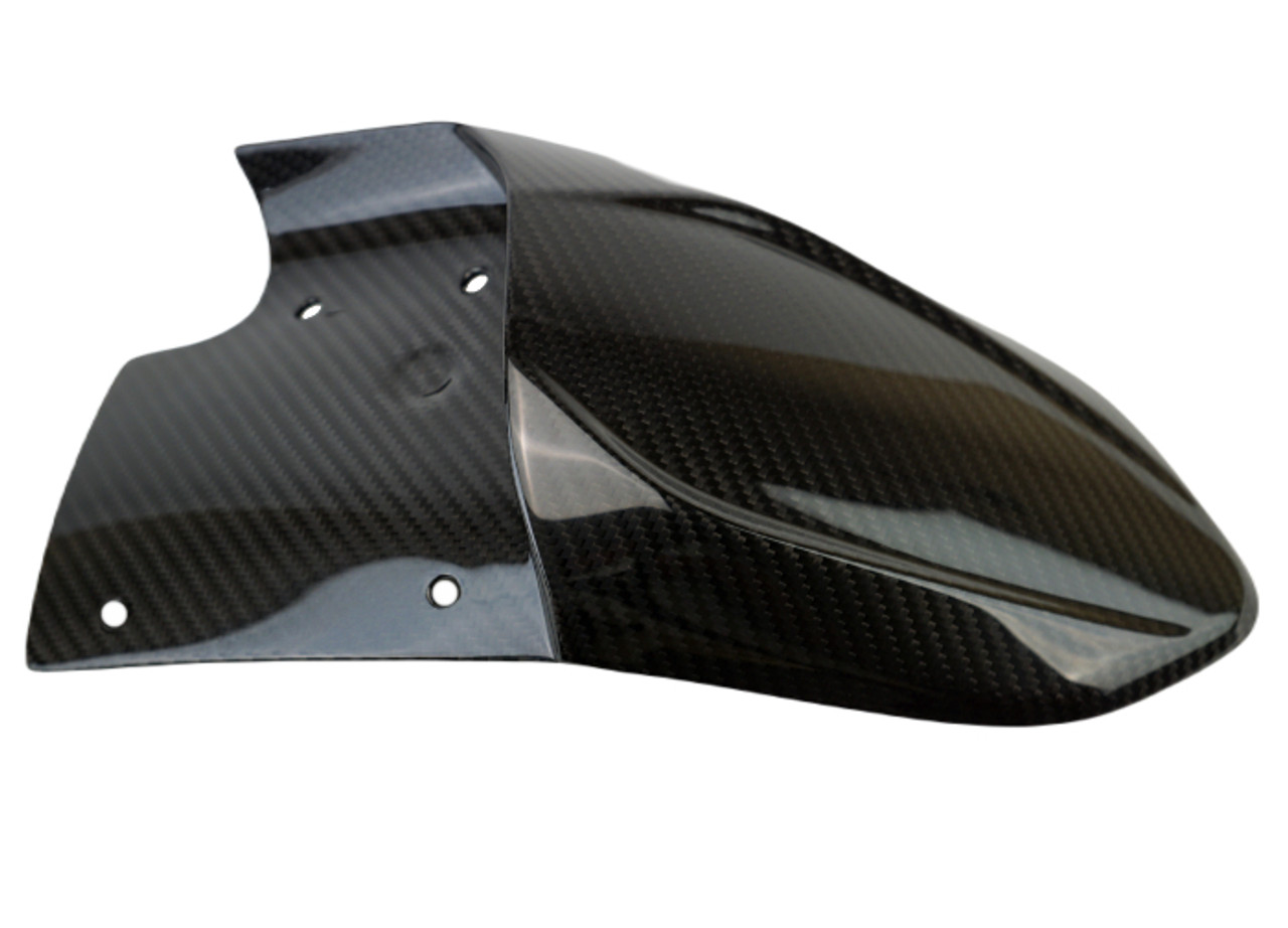 Rear Hugger in Glossy Twill Weave Carbon Fiber for MV Agusta Superveloce 800 2020+