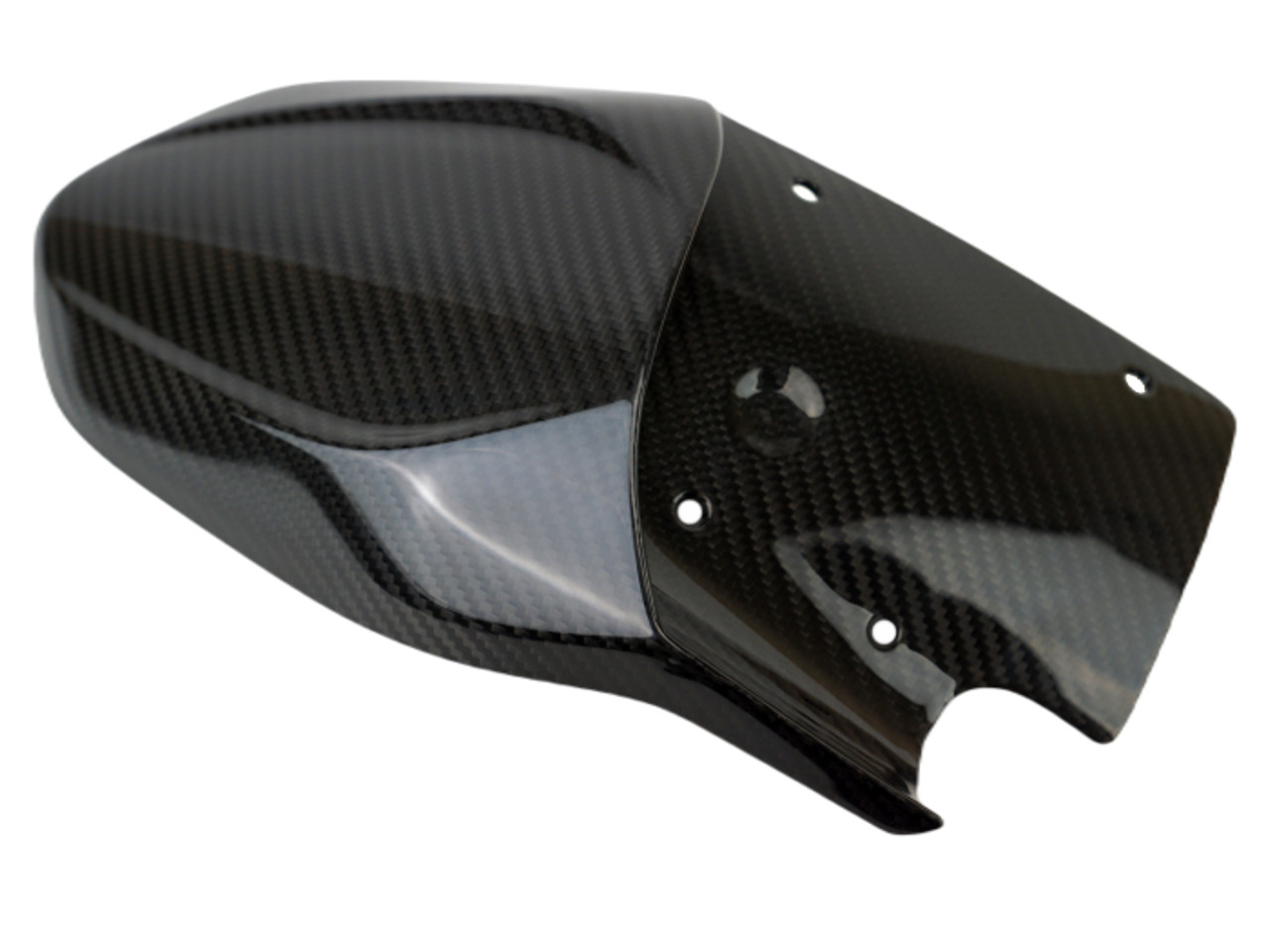 Rear Hugger in Glossy Twill Weave Carbon Fiber for MV Agusta Superveloce 800 2020+