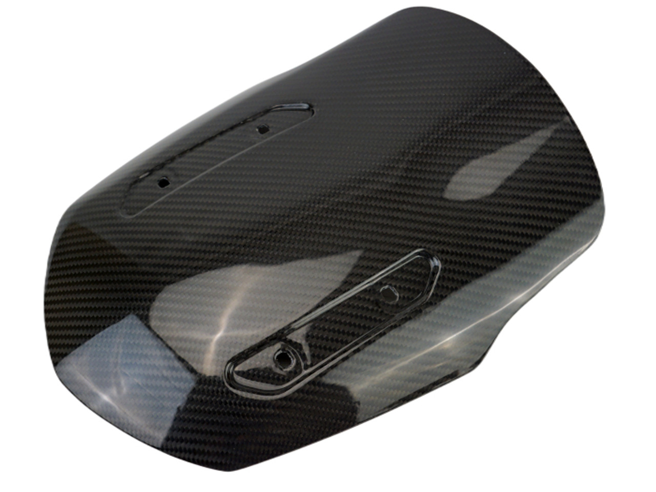 Windscreen in Glossy Twill Weave Carbon Fiber for Triumph Rocket III GT 2020+