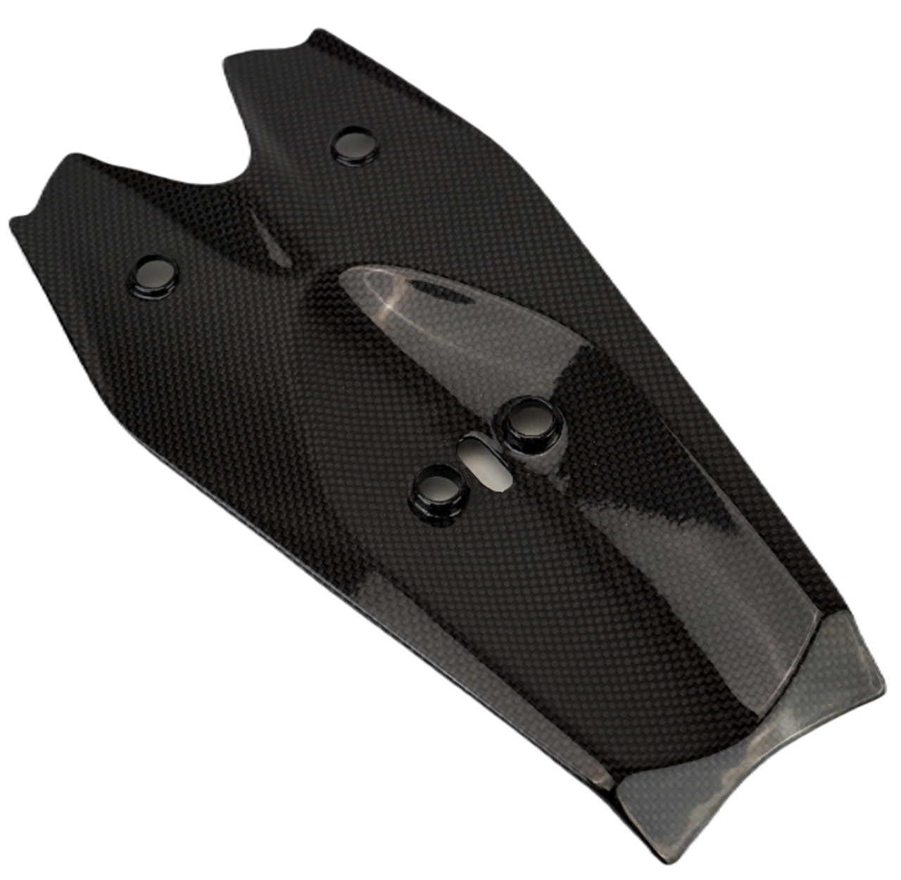 Undertray in Glossy Twill Weave Carbon Fiber for Triumph Speed Triple 1200