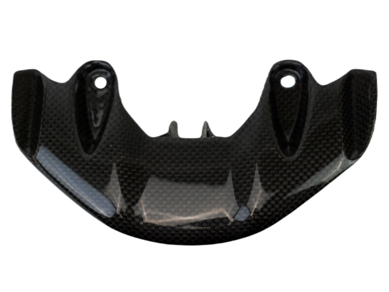 Intake in Glossy Plain Weave Carbon Fiber for Triumph Speed Triple 1200