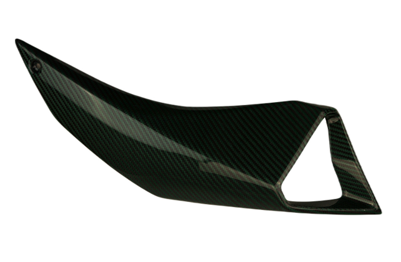 **LIMITED EDITION** Air Intake in Black and Green 100% Carbon Fiber for Kawasaki Z H2