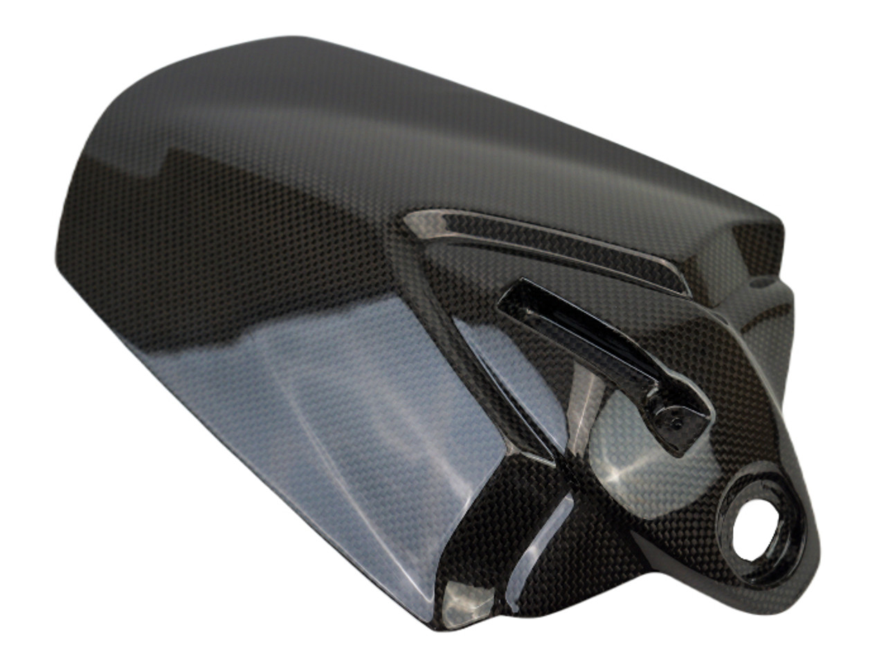 Seat Cowl in Glossy Plain Weave Carbon Fiber for Triumph Speed Triple 1200