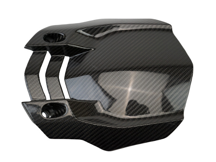 Rear Hugger in Glossy Twill Weave Carbon Fiber for Yamaha MT-10 2022+