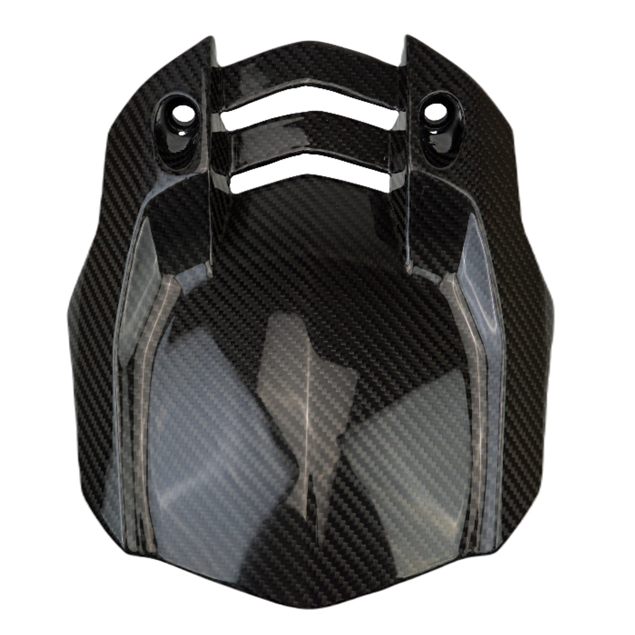 Rear Hugger in Glossy Twill Weave Carbon Fiber for Yamaha MT-10 2022+