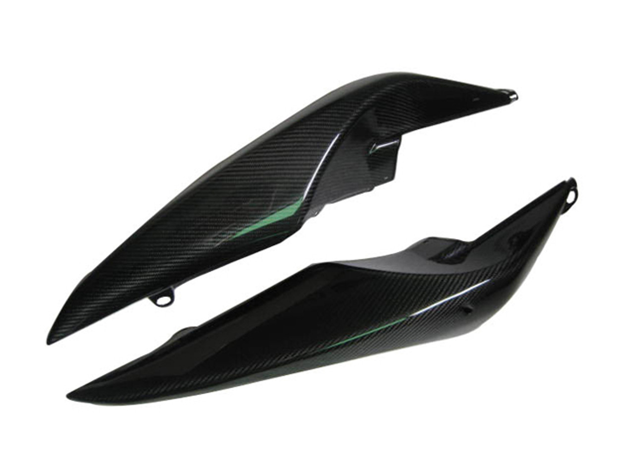 Glossy Twill Weave Carbon Fiber Tail Fairing for Suzuki B-King 07-12