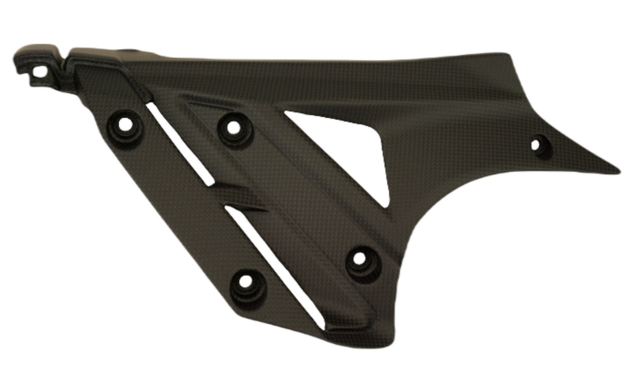 Belly Pan in Matte Plain Weave Carbon Fiber for Ducati Streetfighter V2
