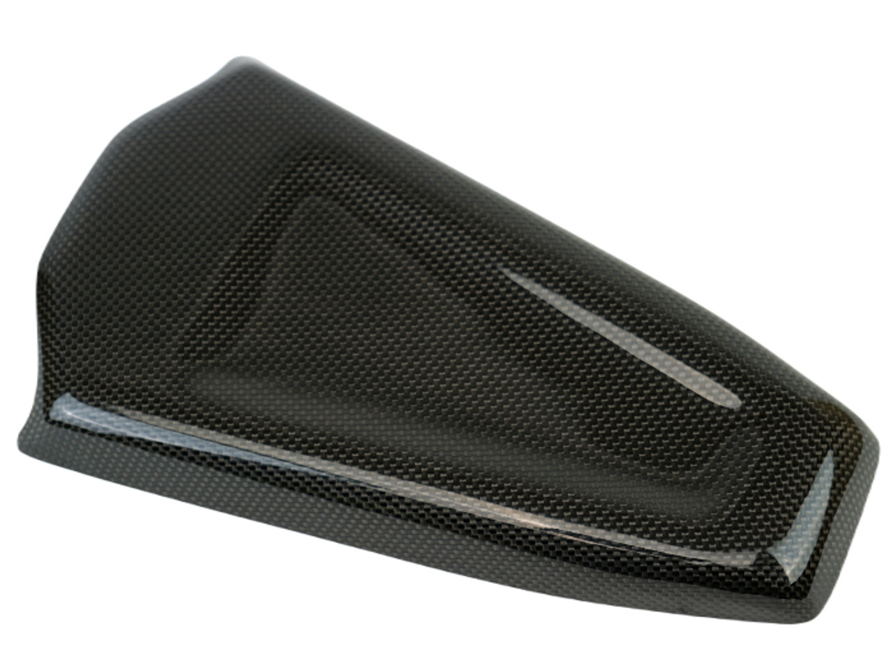 Tank Pad in Glossy Plain Weave Carbon Fiber for Ducati Streetfighter V4

