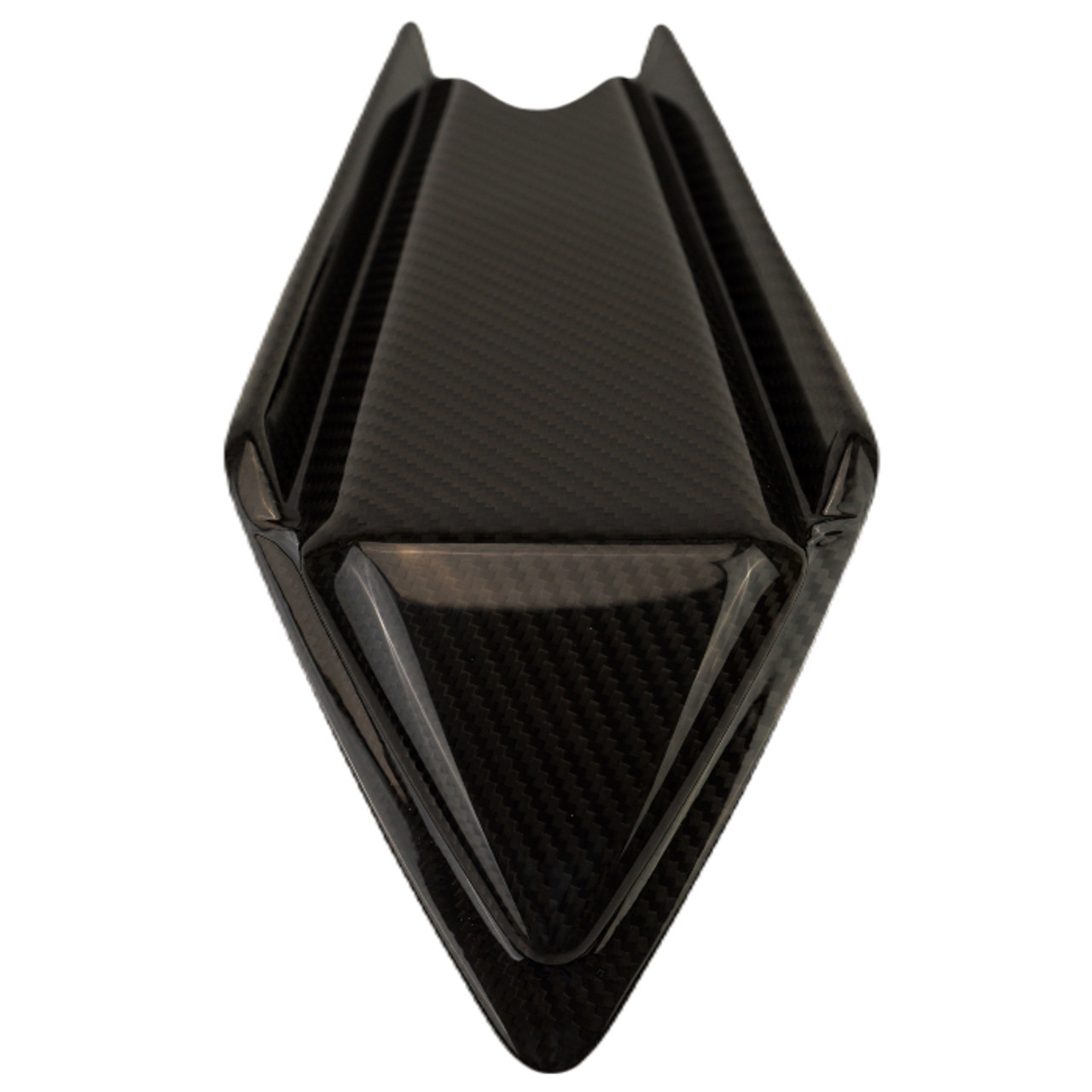 Rear Cowl in Glossy Twill Weave Carbon Fiber for Aprilia RSV4 2021+


