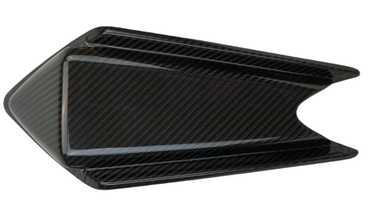 Rear Cowl in Glossy Twill Weave Carbon Fiber for Aprilia RSV4 2021+