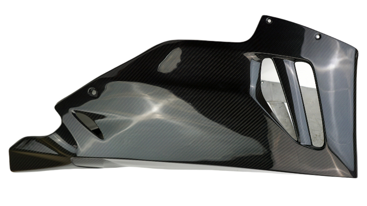 Belly Pan ( for racing) in Glossy Twill Weave Carbon Fiber for Honda CBR1000RR-R and SP 2020+

