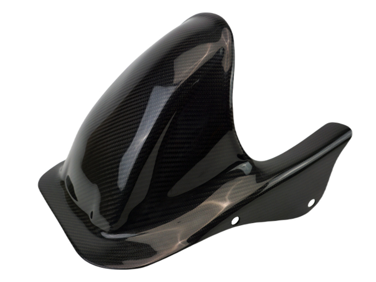 Rear Hugger in Glossy Twill Weave Carbon Fiber for Honda VTR1000-RC51-SP1

