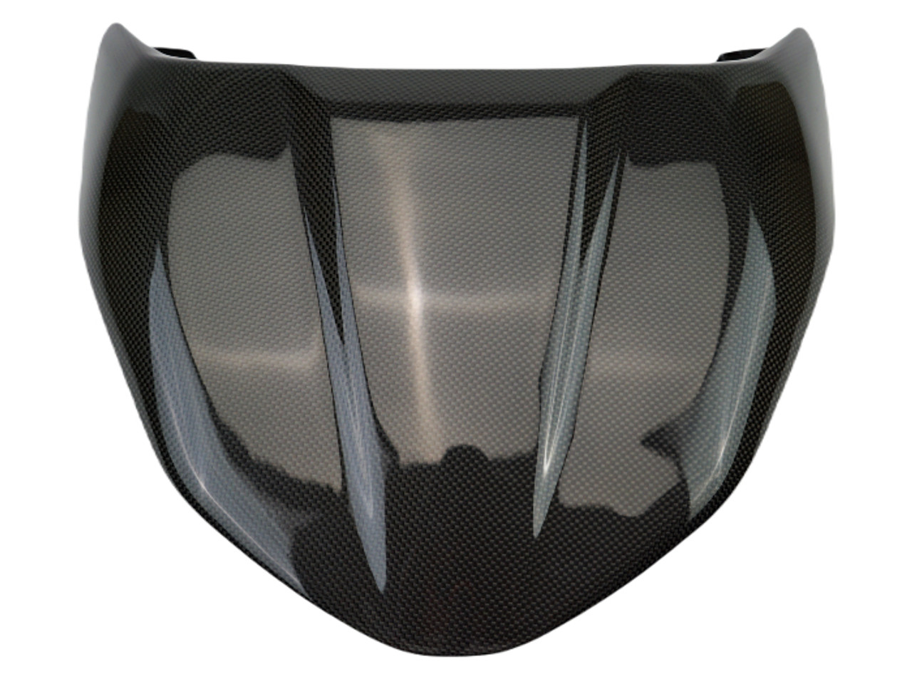Tail Cowl in Glossy Plain Weave Carbon Fiber for Ducati Diavel V4

