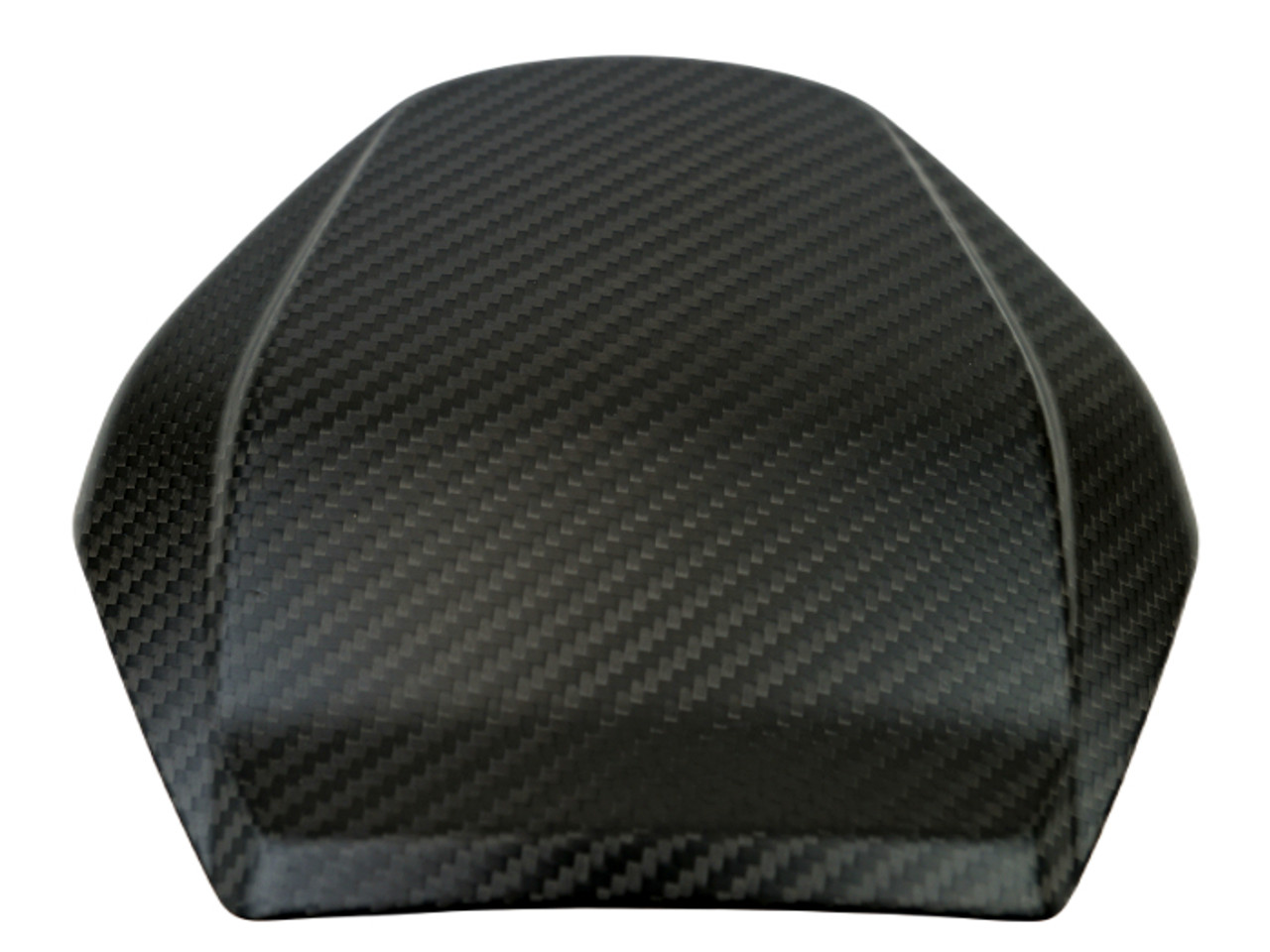 Front Fairing in Matte Twill Weave Carbon Fiber for Ducati Diavel V4