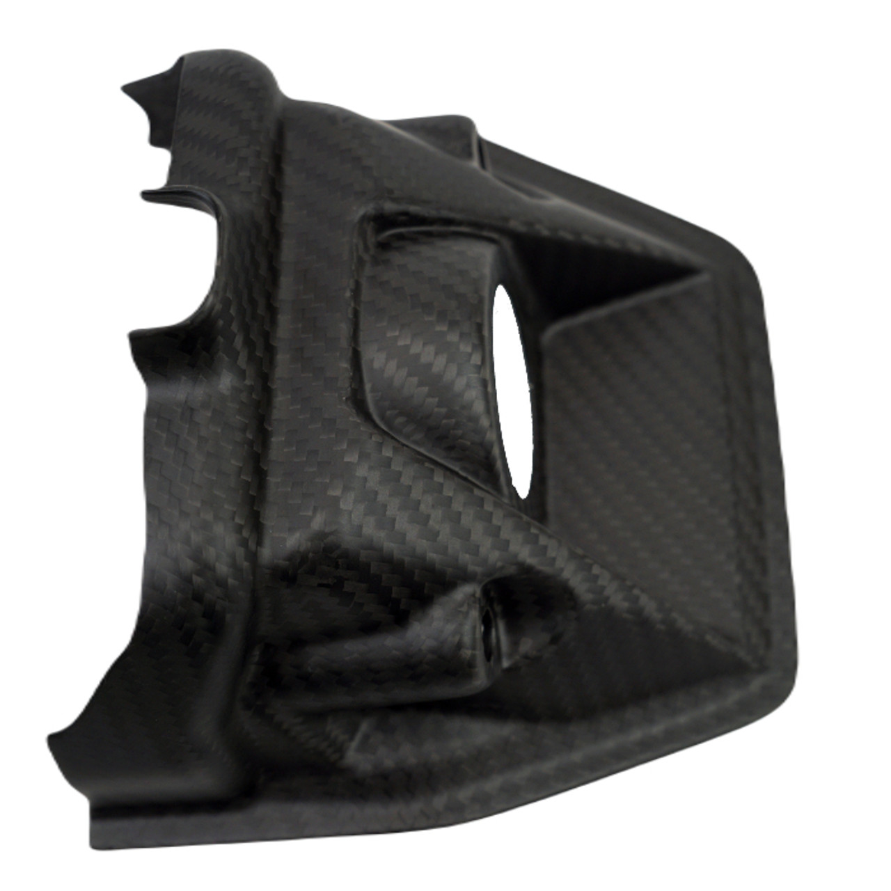 Key Cover in Matte Twill Weave Carbon Fiber for Ducati Diavel V4