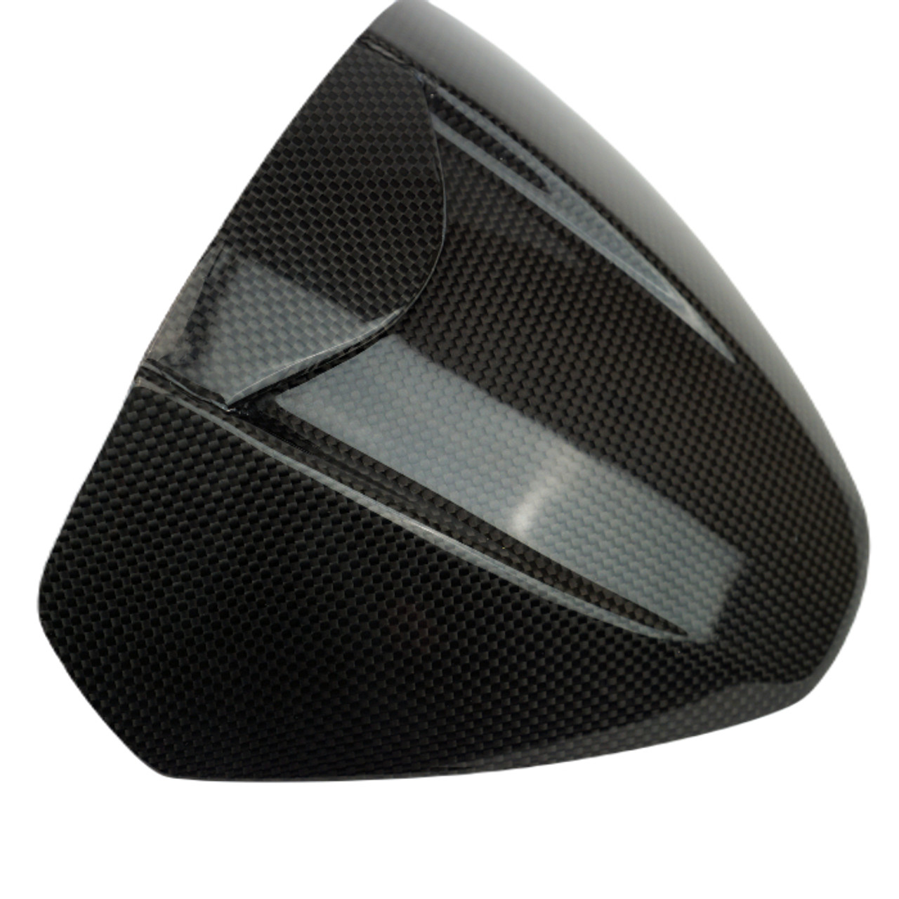 Aftermarket Windshield ( brackets not incl.) in Glossy Plain Weave Carbon Fiber for Ducati Hypermotard 950