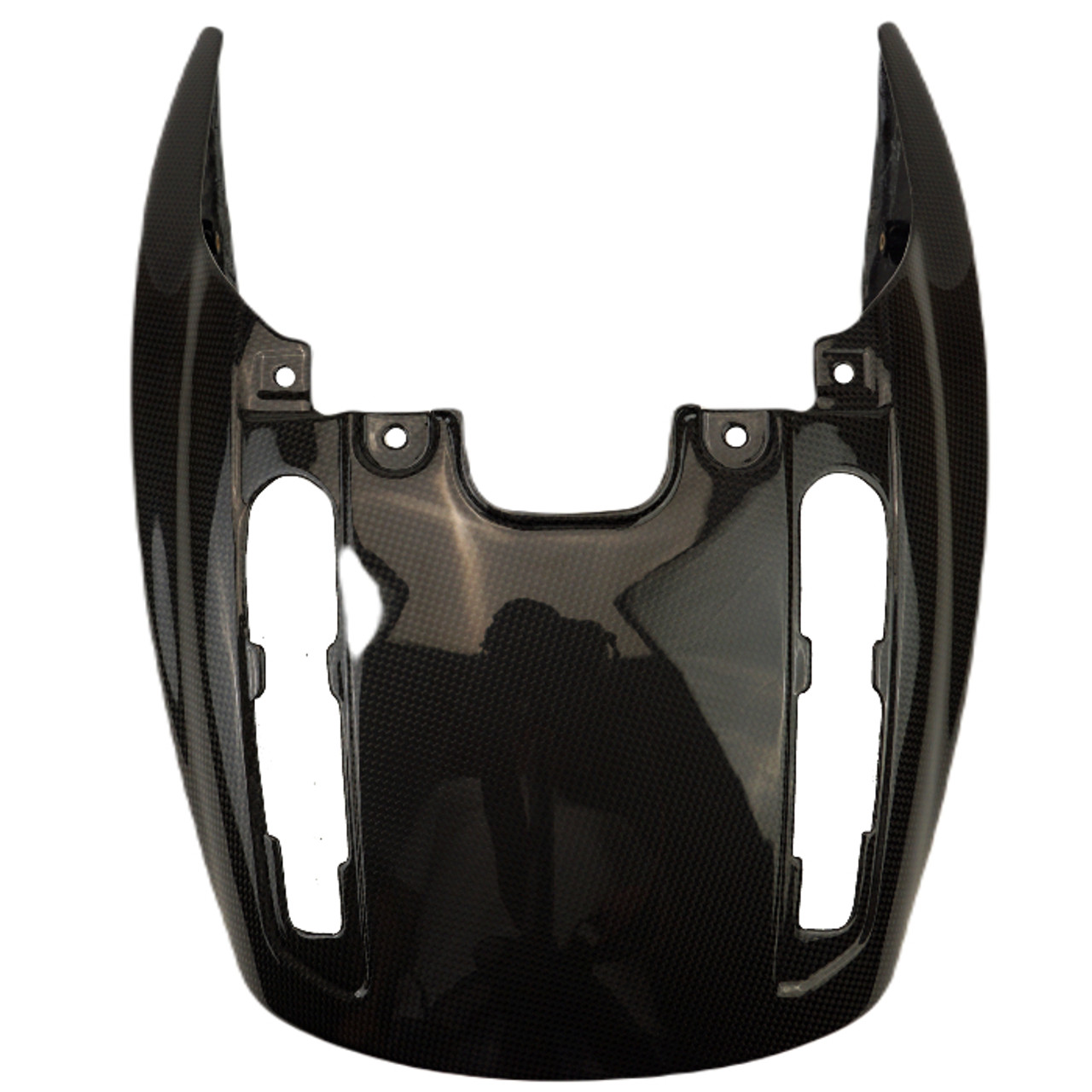 Tail Cowl in Glossy Plain Weave Carbon Fiber for Triumph Rocket III 2020+