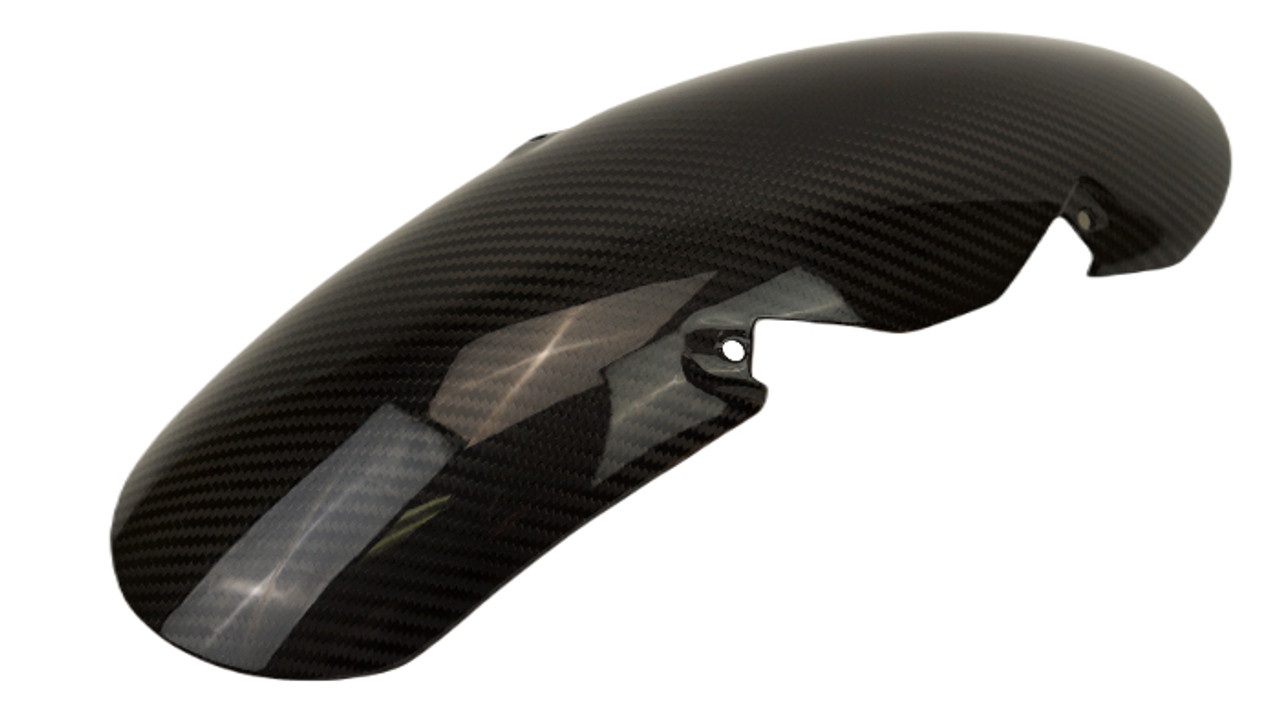 Front Fender in Glossy Twill Weave Carbon Fiber for Speed Twin 2022+ 

