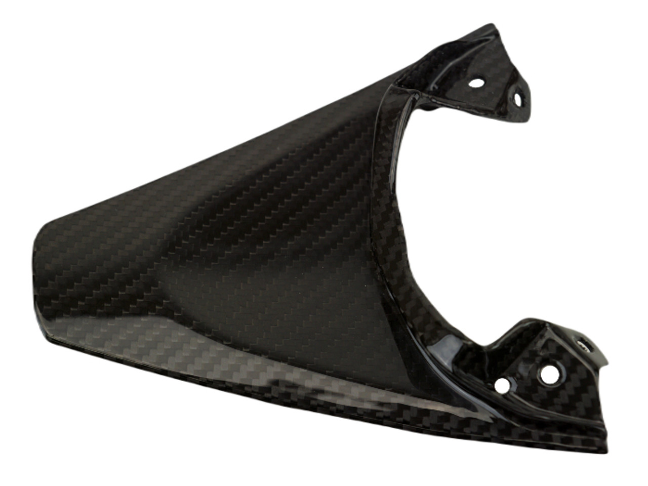 Seat Back in Glossy Twill Weave Carbon Fiber for Yamaha R7
