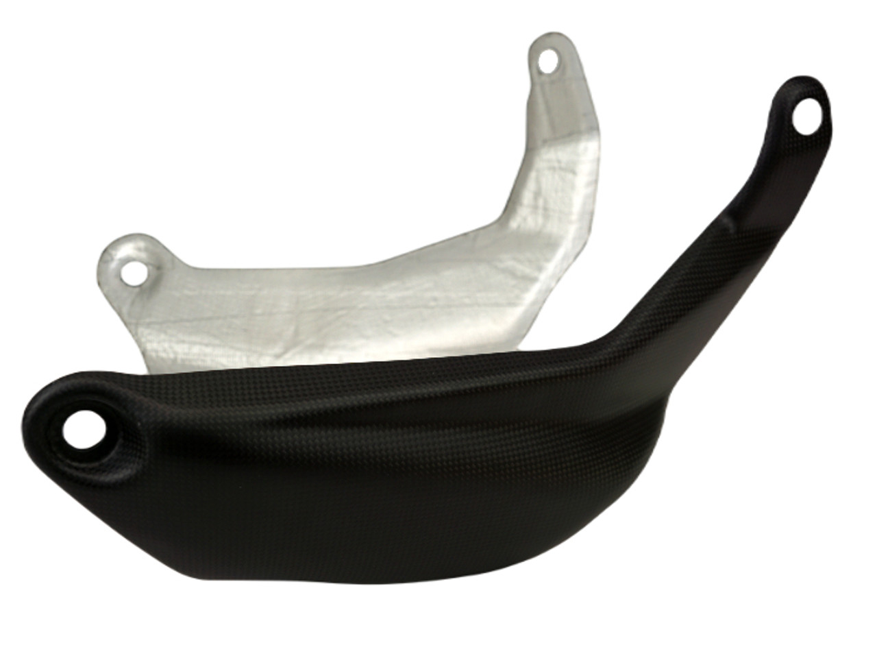 Belly Pan in Matte Plain Weave Carbon Fiber for Ducati Multistrada V4
