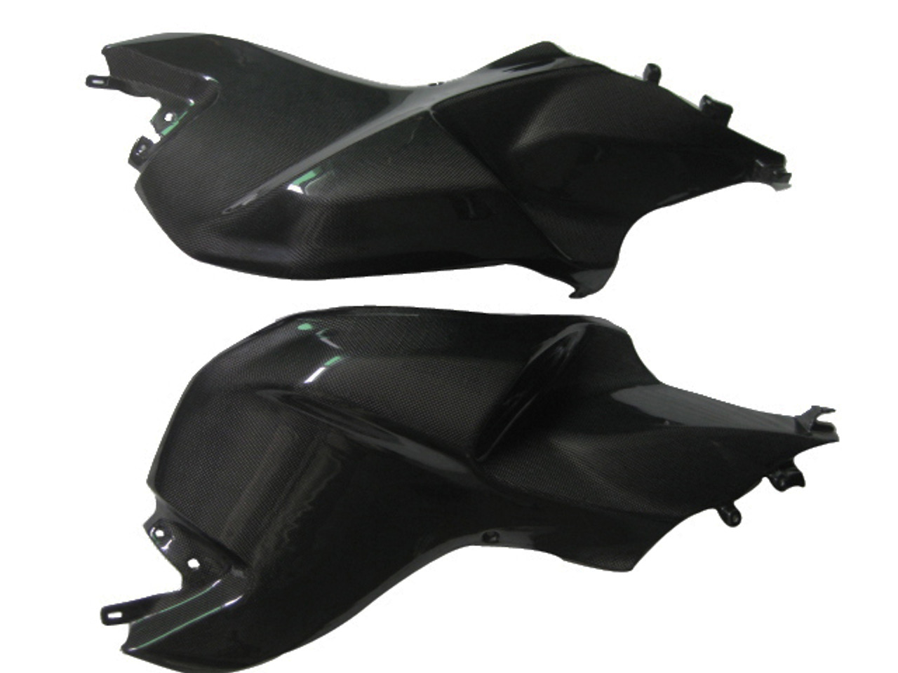 Tank Body Covers in Carbon with Fiberglass for BMW K1300S 