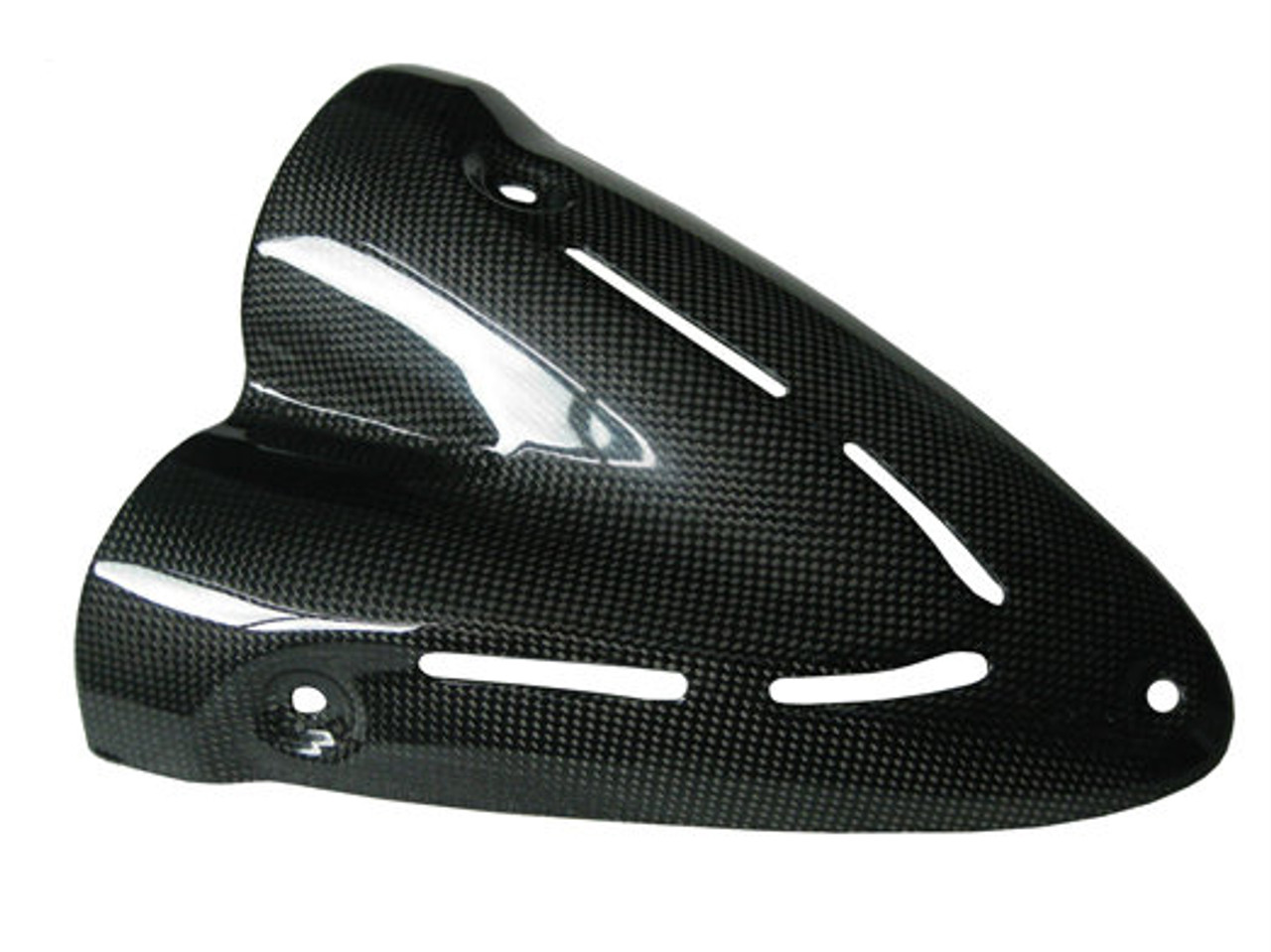 Lower Heat Guard in Carbon with Fiberglass for Ducati Diavel 11-14 