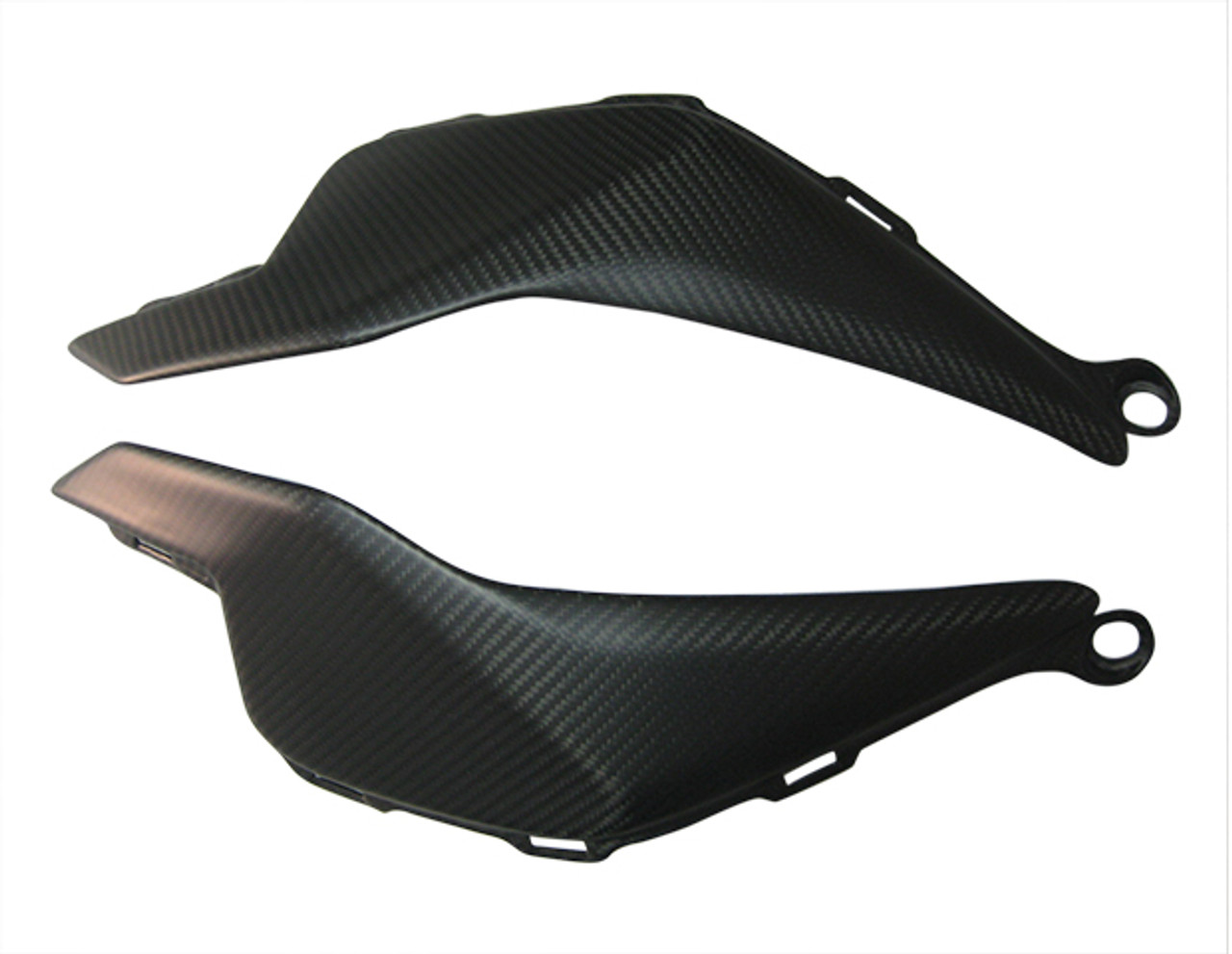 Side Tank Covers in Carbon with Fiberglass for Honda CBR 1000RR 12-16