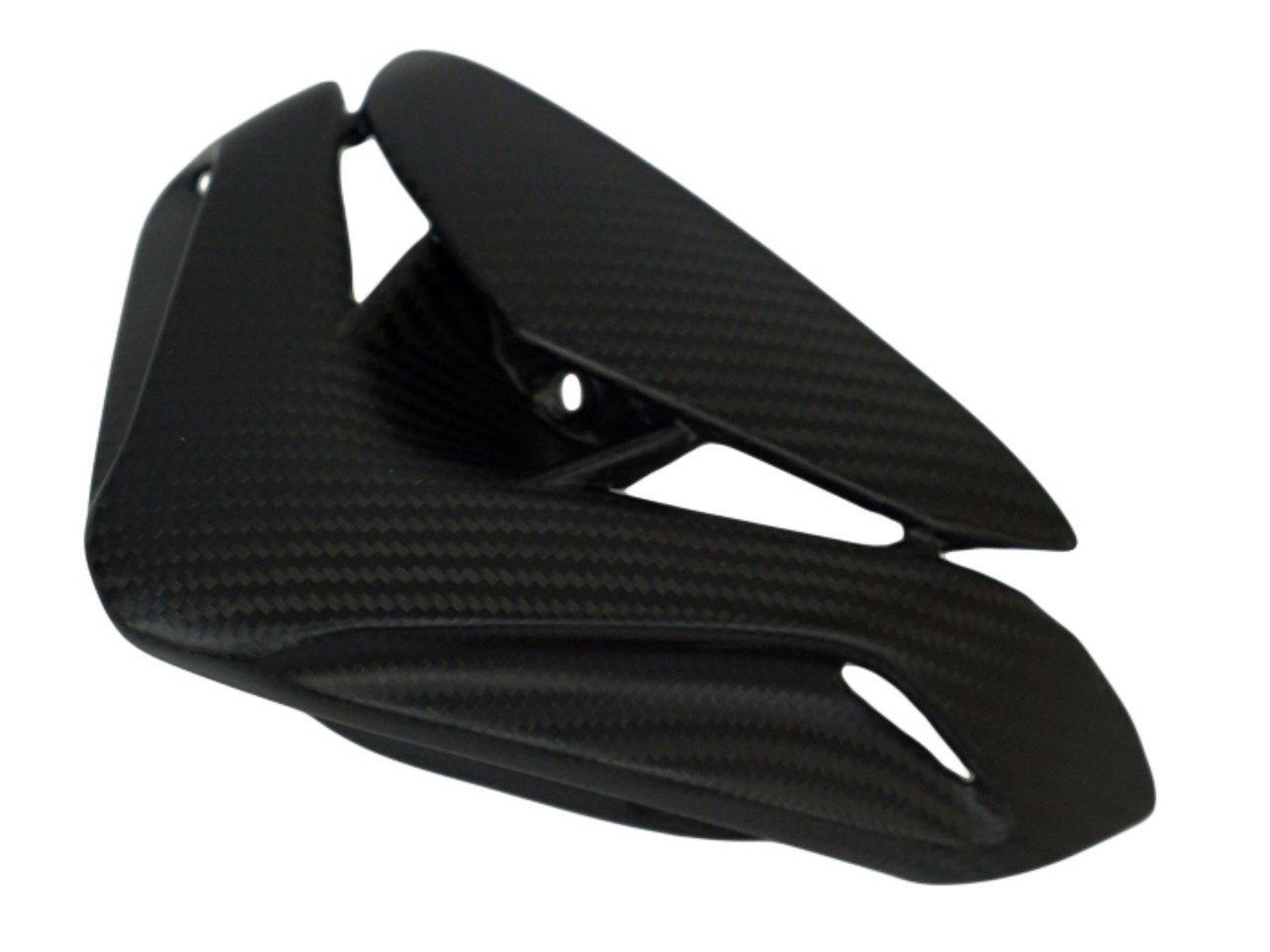 Cockpit Cover in Glossy Twill Weave Carbon Fiber for MV Agusta Brutale 800 2016+