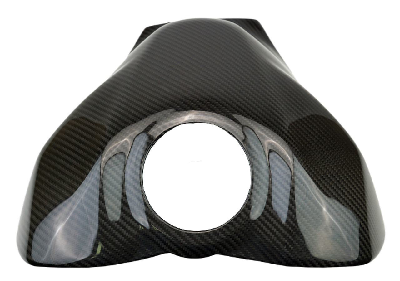 Large Tank Cover in Glossy Twill Weave Carbon Fiber for Honda CBR1000RR-R and SP 2020+ 