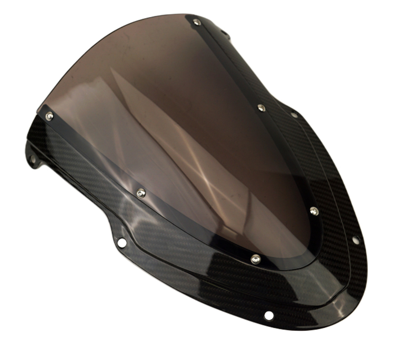 Windscreen (smoked screen) in Glossy Twill Weave Carbon Fiber for Honda CBR1000RR-R and SP 2020+ 

