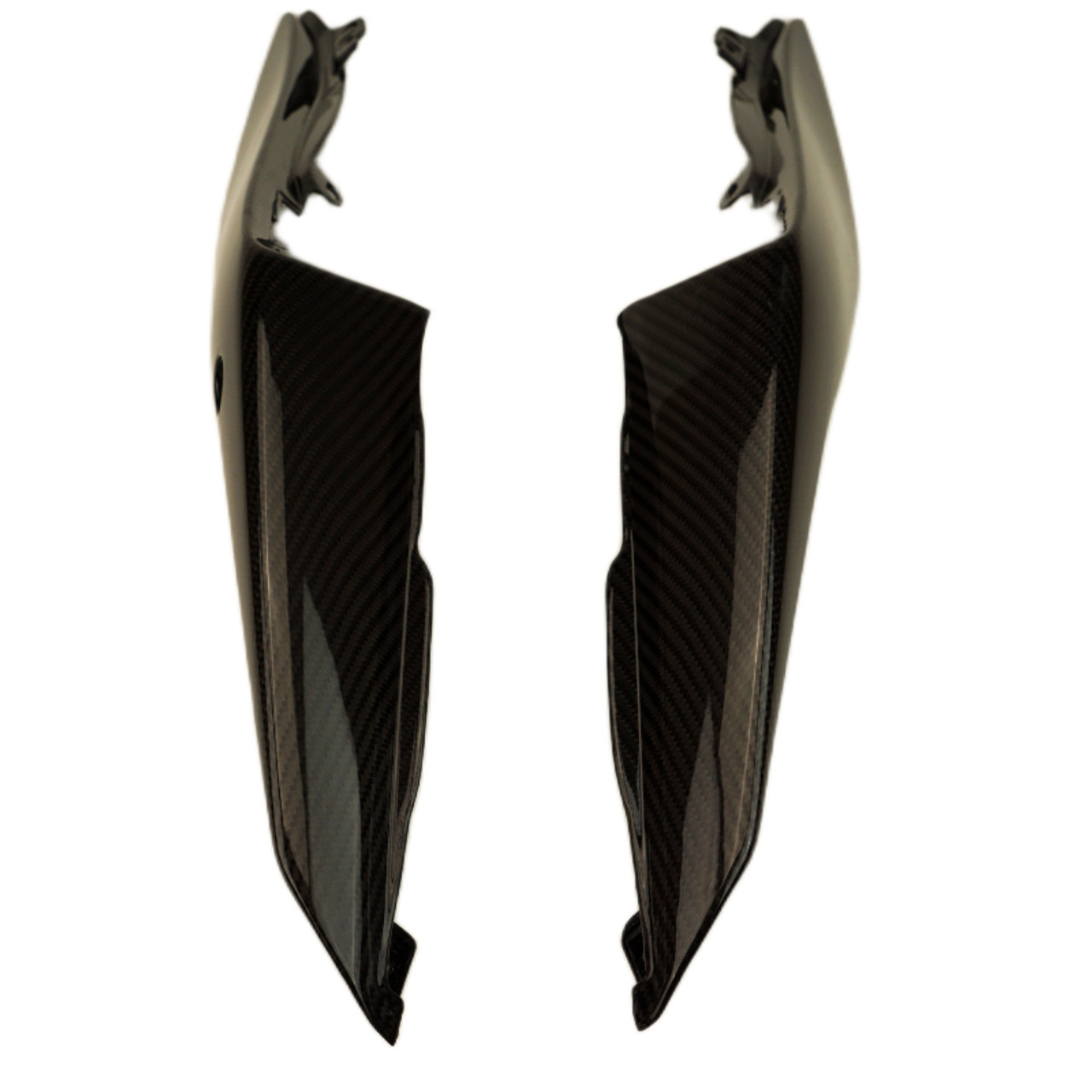 Tail Fairings in Glossy Twill Weave Carbon Fiber for Yamaha R3, R25, FZ-03/ MT-03 2015+