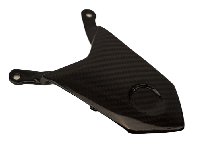 Tail Light Cover in Glossy Twill Weave Carbon Fiber for Yamaha R3, R25, FZ-03/ MT-03 2015-2024
