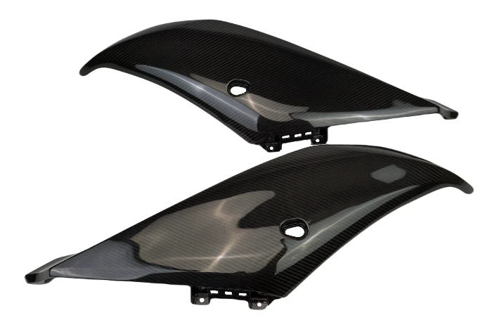 Side Fairings in 100% Carbon Fiber for Yamaha R3, R25 2019-2024

