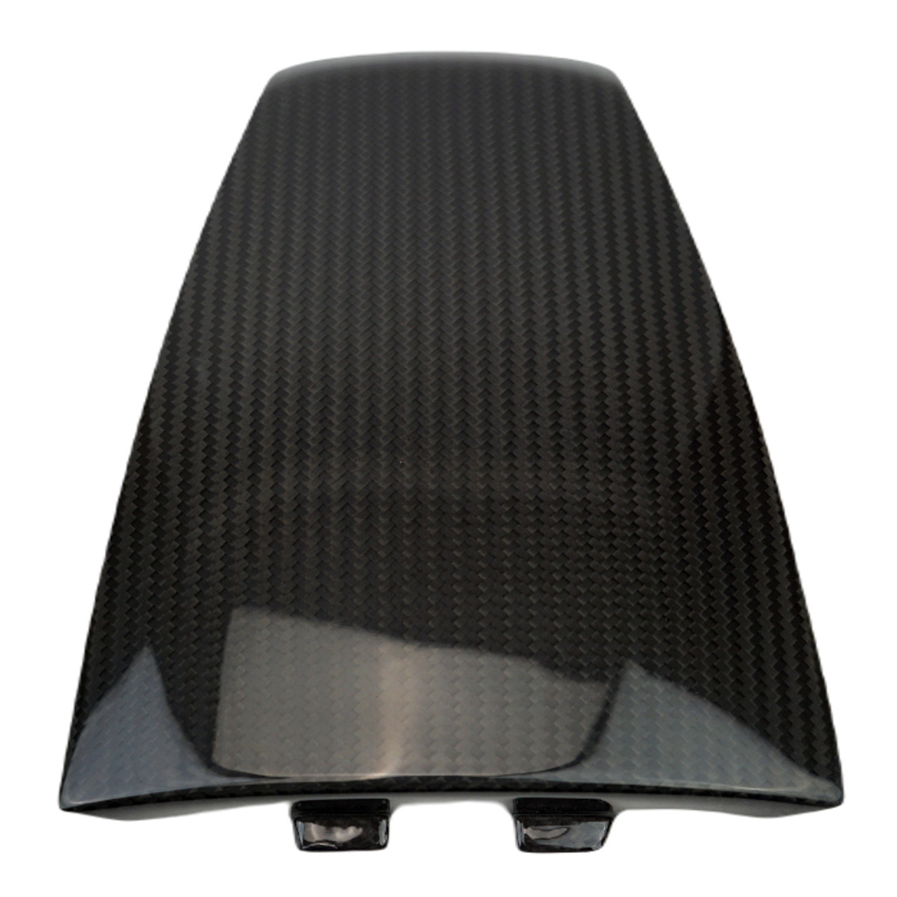 Air Filter Cover in Glossy Twill Weave Carbon Fiber for Harley-Davidson Sportster S