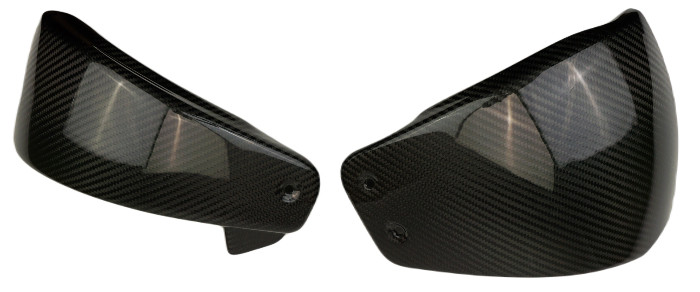 Under Seat Side Covers in Glossy Twill Weave Carbon Fiber for Harley-Davidson Low Rider S 2022+