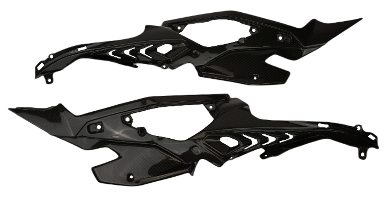 Kawasaki ZX4RR Carbon Fiber Inner Side Fairings