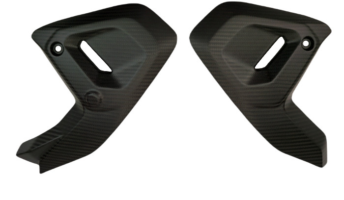 Engine Covers in Matte Twill Weave Carbon Fiber for BMW R1300GS