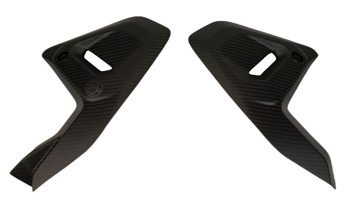 Engine Covers in Matte Twill Weave Carbon Fiber for BMW R1300GS