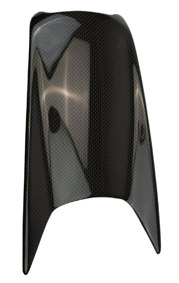 Tank Cover in Glossy Plain Weave Carbon Fiber for Triumph Street Triple 765 R,S 2023+
