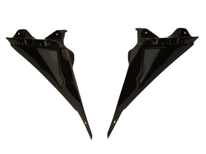 その他 No..723 Inner Cowl Panels in 100% Carbon Fiber for Kawasaki ZX6R 2024+