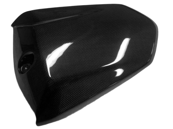 Seat Cover in Glossy Twill Weave Carbon Fiber for KTM 1290 Super Duke R