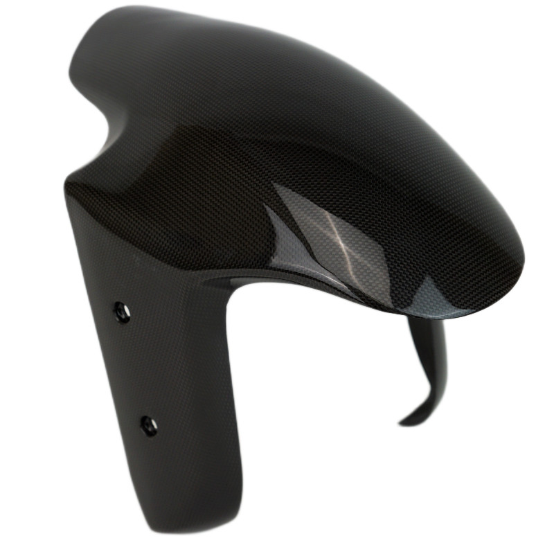 Front Fender in Glossy Plain Weave Carbon Fiber for Ducati Panigale V4 2025+

