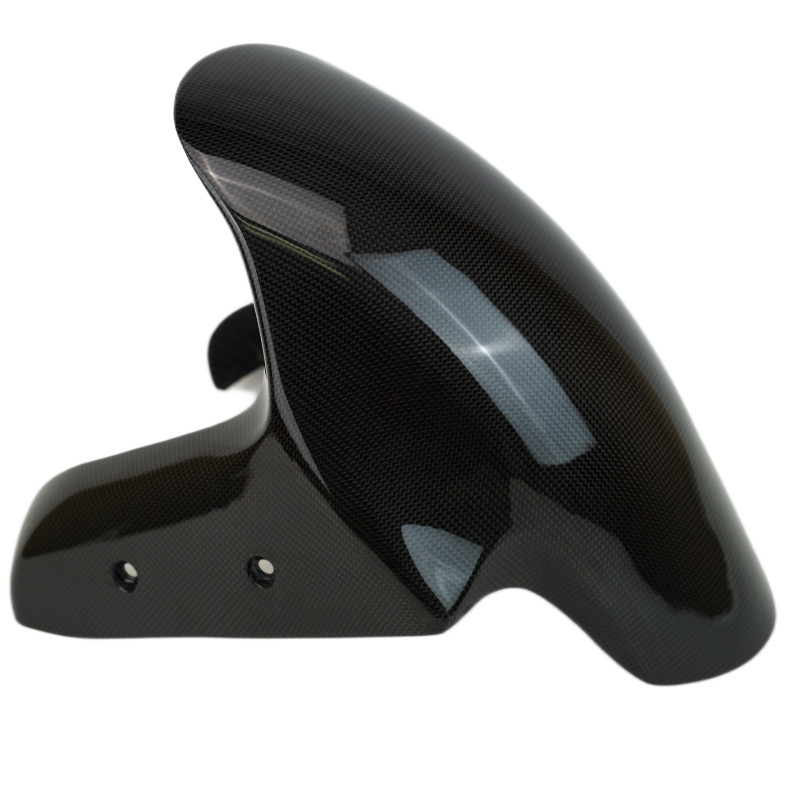 Front Fender in Glossy Plain Weave Carbon Fiber for Ducati Panigale V4 2025+