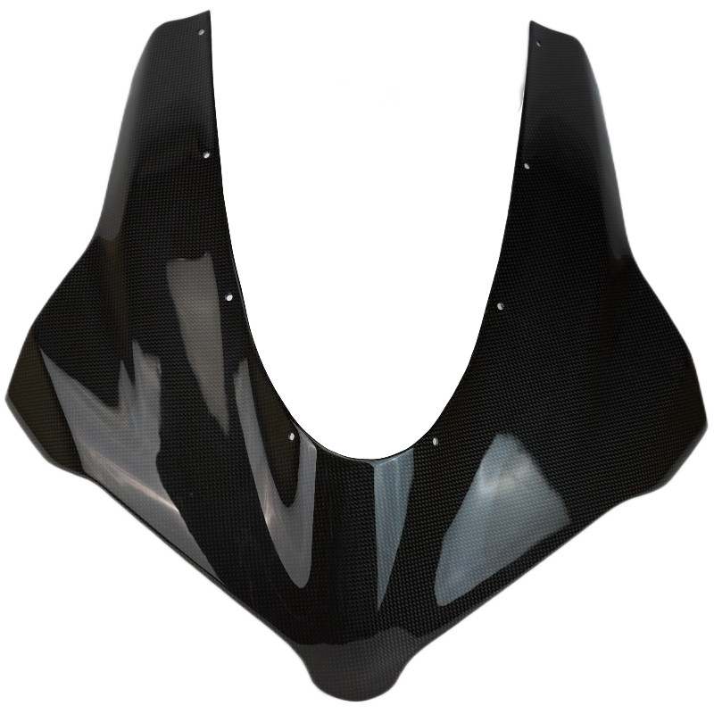 Front Fairing in Glossy Plain Weave Carbon Fiber for Ducati Panigale V4 2025+

