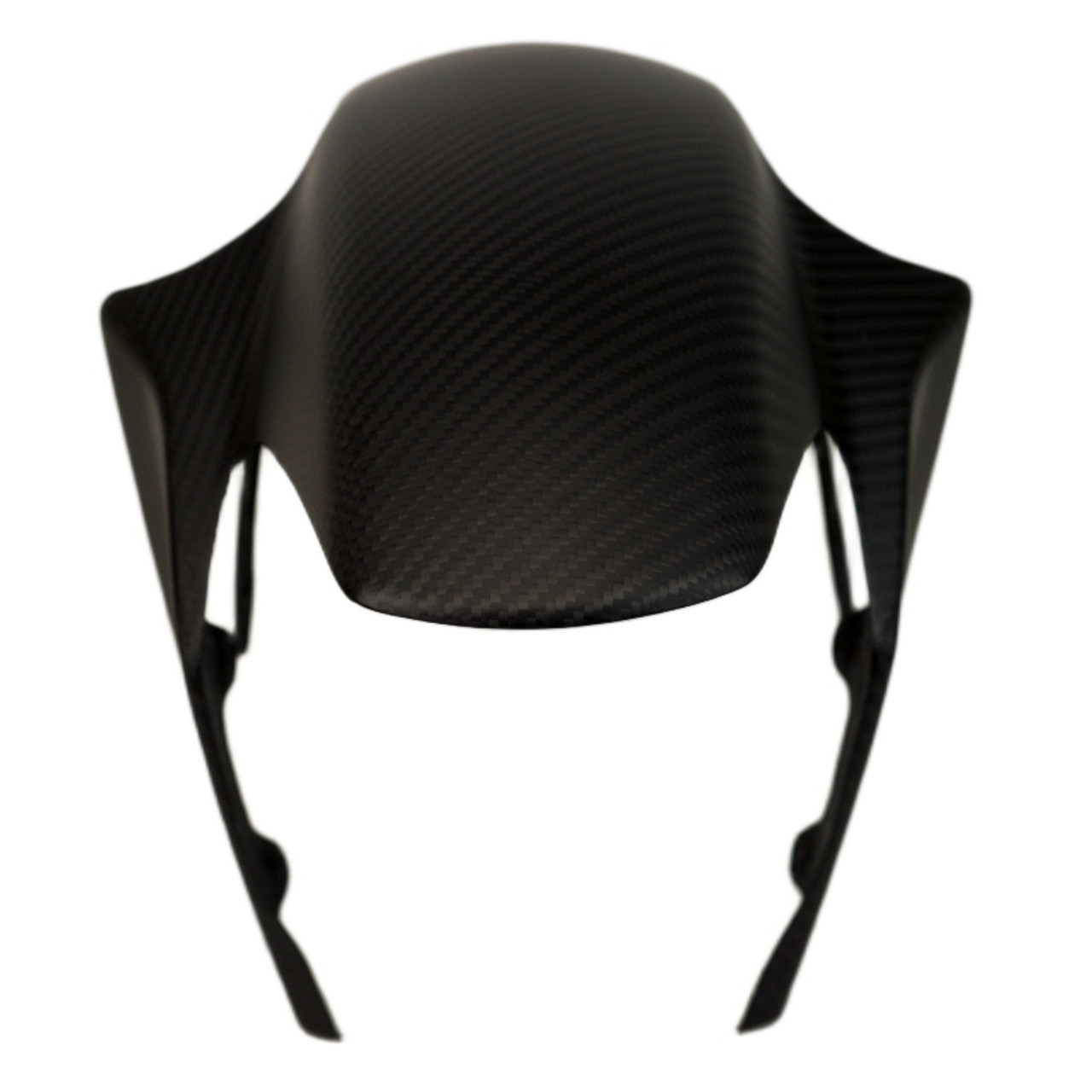 Front Fender in Matte Twill Weave Carbon Fiber for KTM Duke 390 2024+ 