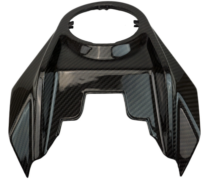 Front Tank Cover in 100% Carbon Fiber for KTM Duke 390