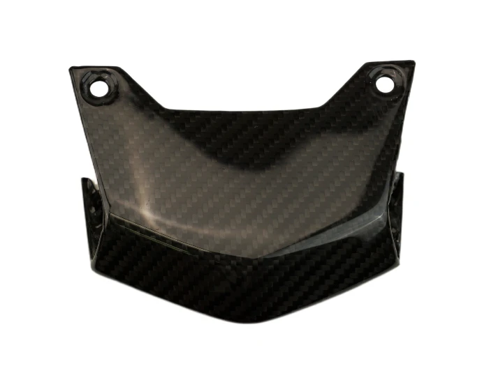 Frame Center Cover in Glossy Twill Weave Carbon Fiber for Suzuki GSX-8R, GSX-8S

